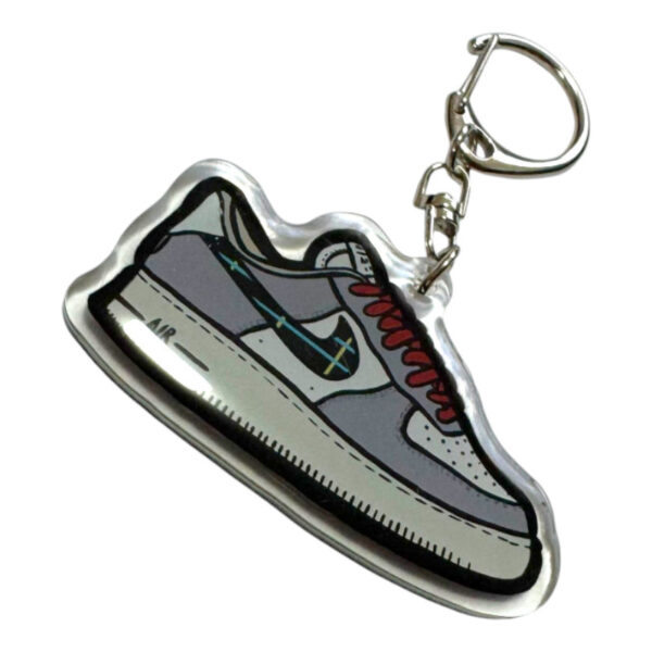 Llavero Nike Gris