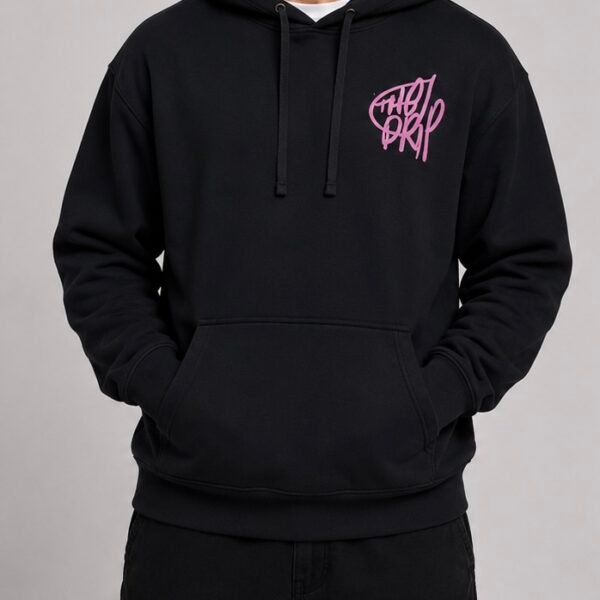 Urban SuperStar Hoodie - Black / Pink