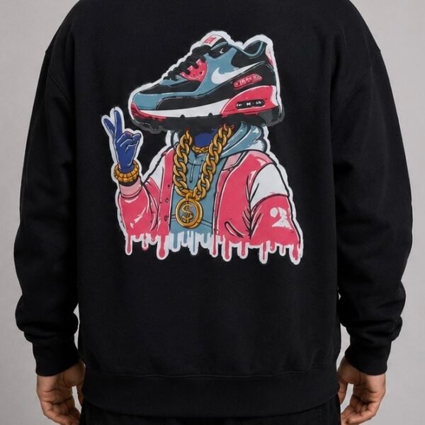 Heavy Sneakerhead Hoodie - Black