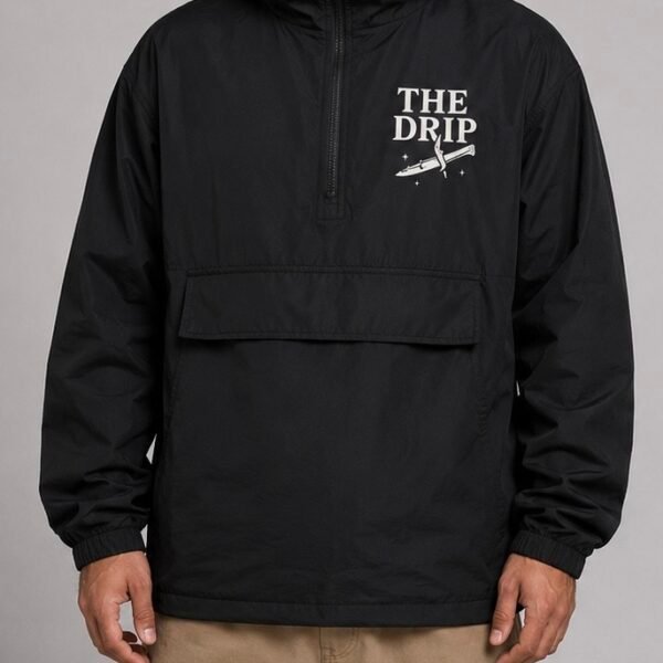 Oni Drip Windbreaker — Black