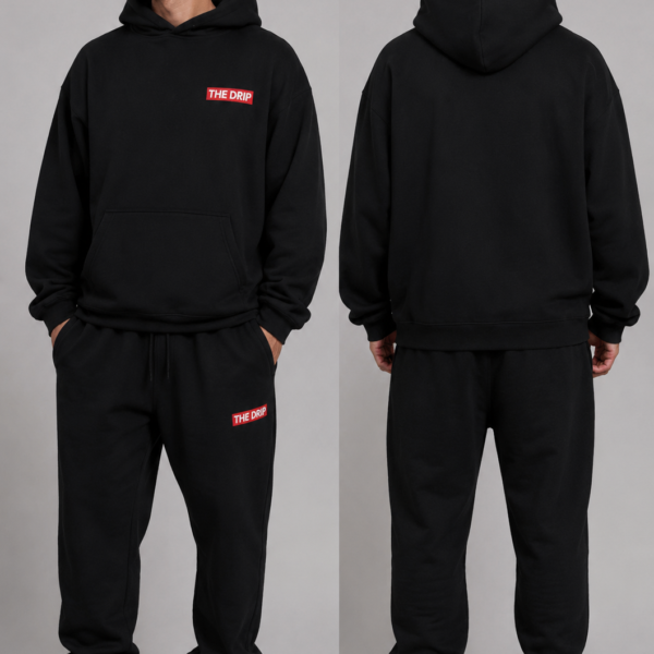 Chándal The Drip (Black-Set)