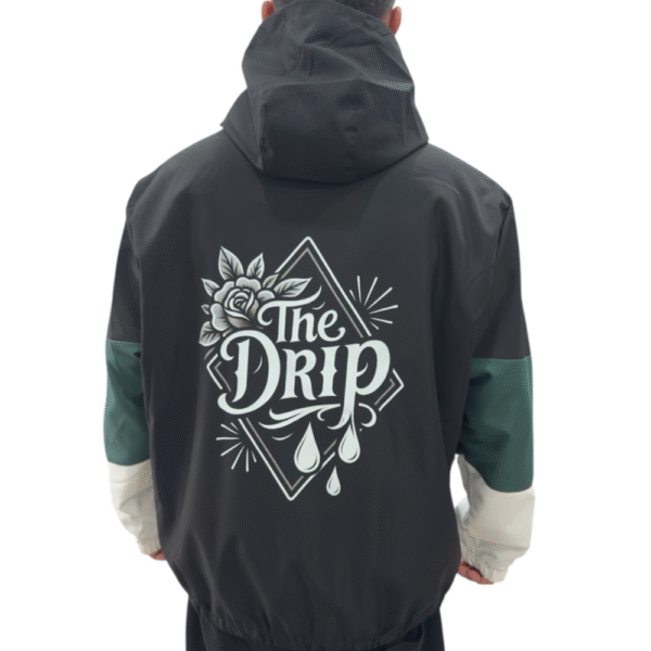 The Drip Colorblock Windbreaker — Hooded Jacket