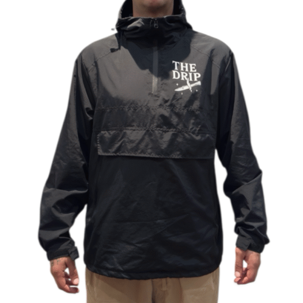 Oni Drip Windbreaker — Black