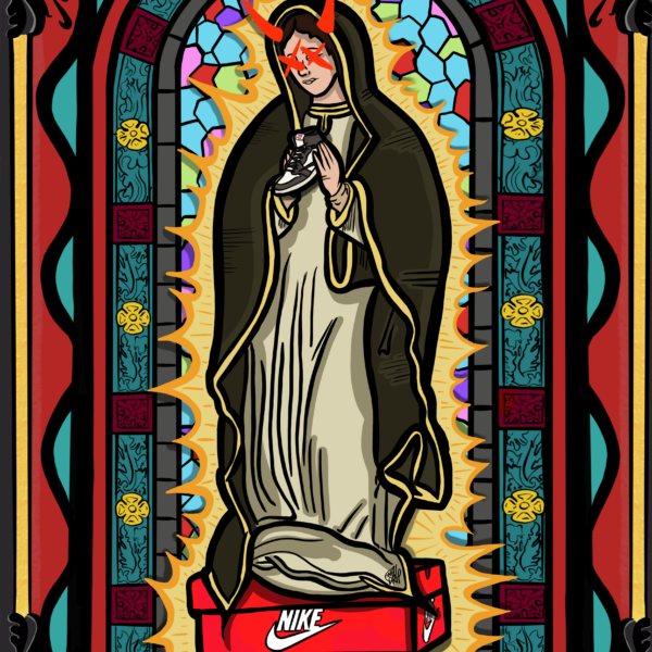 Archive Guadalupe Panel Print - A3