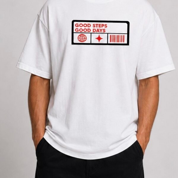 Good Steps Good Days Tee