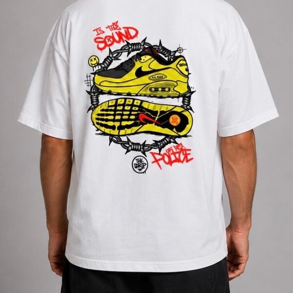 Whoop Whoop Tee White