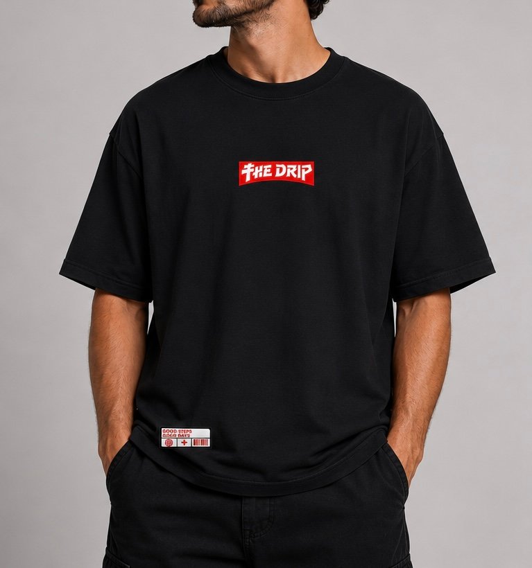 Lace Box Tee Black - Imagen 2