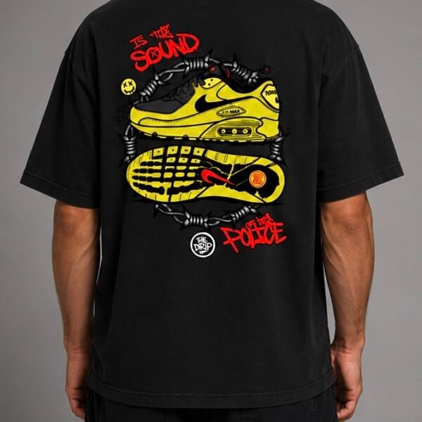 Whoop Whoop Tee Black