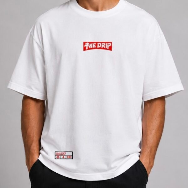 Lace Box Tee White